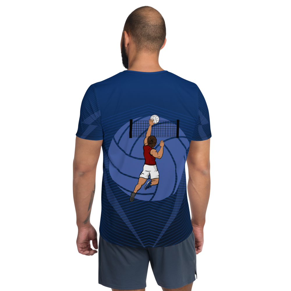 Legendary Men's Athletic T-shirt - Volleyball Edition