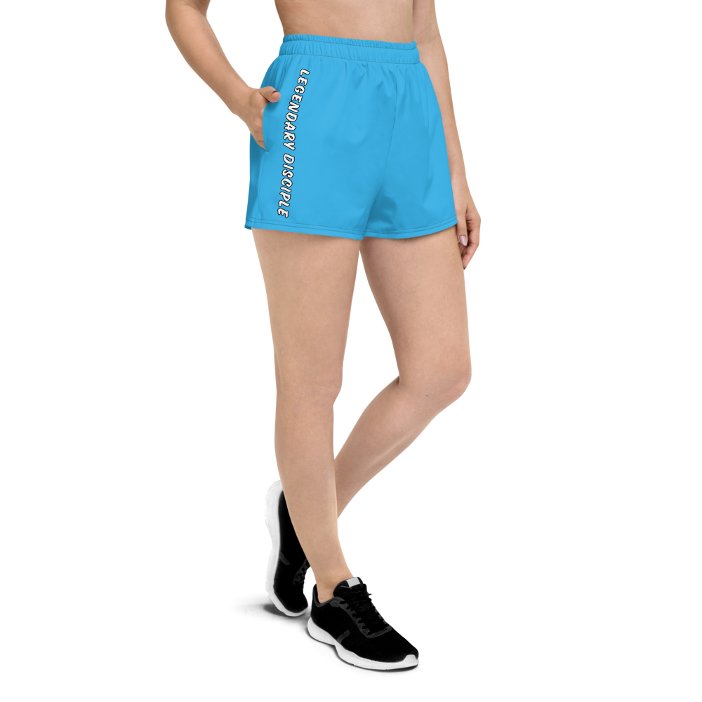 Legendary Women’s Athletic Shorts - Baby Blue
