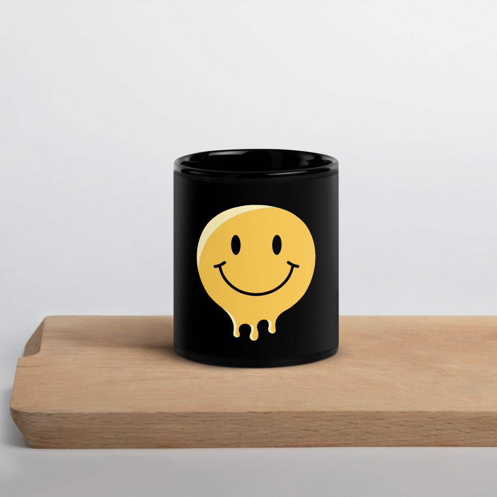 Black Glossy Mug