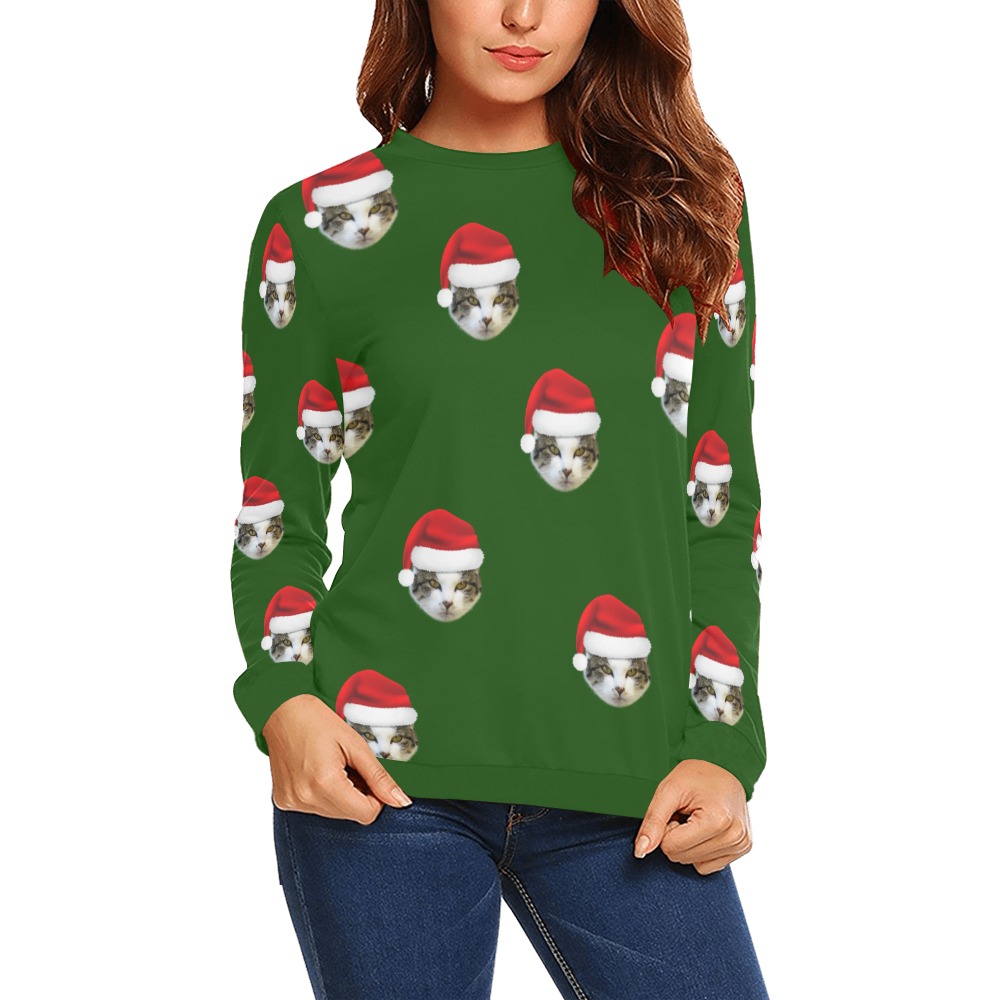 Custom Photo Design Christmas Sweatshirt
