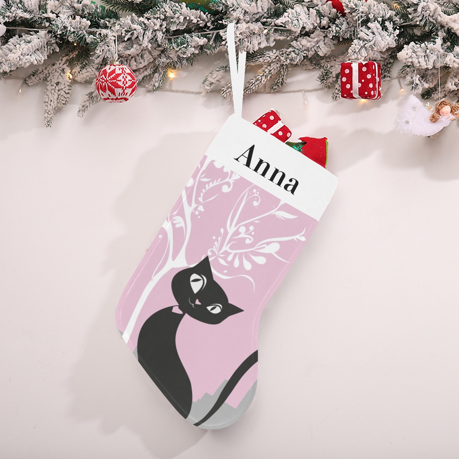 Custom Photo & Name Christmas Stocking,Best Christmas Gift