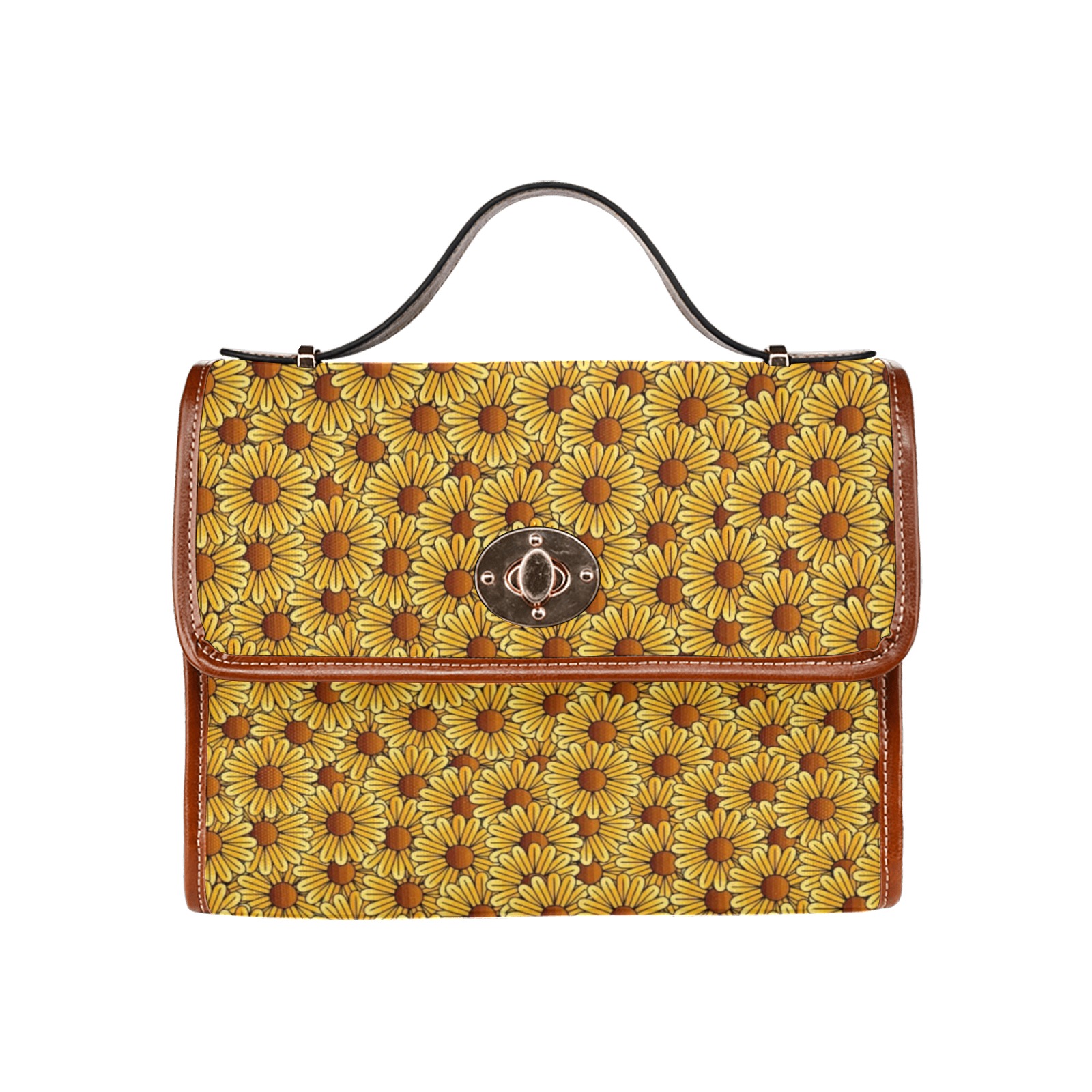 Cute women Daisy crossed body purse Satchel bag