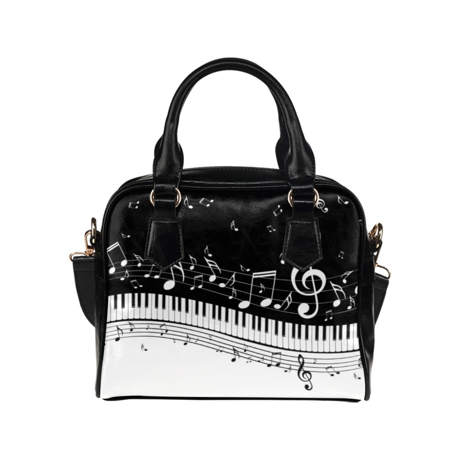 Music Lover Piano Personalized Handbag