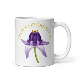 Crown of Creation - White Ceramic Mug