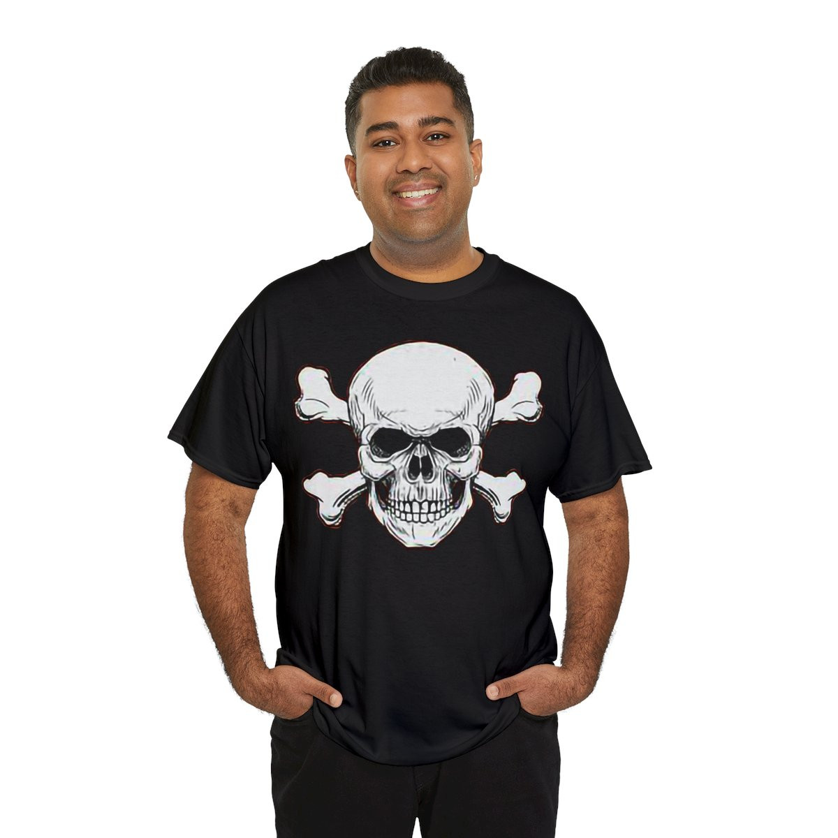 Skull and Crossed Bones V Short Sleeve Tee