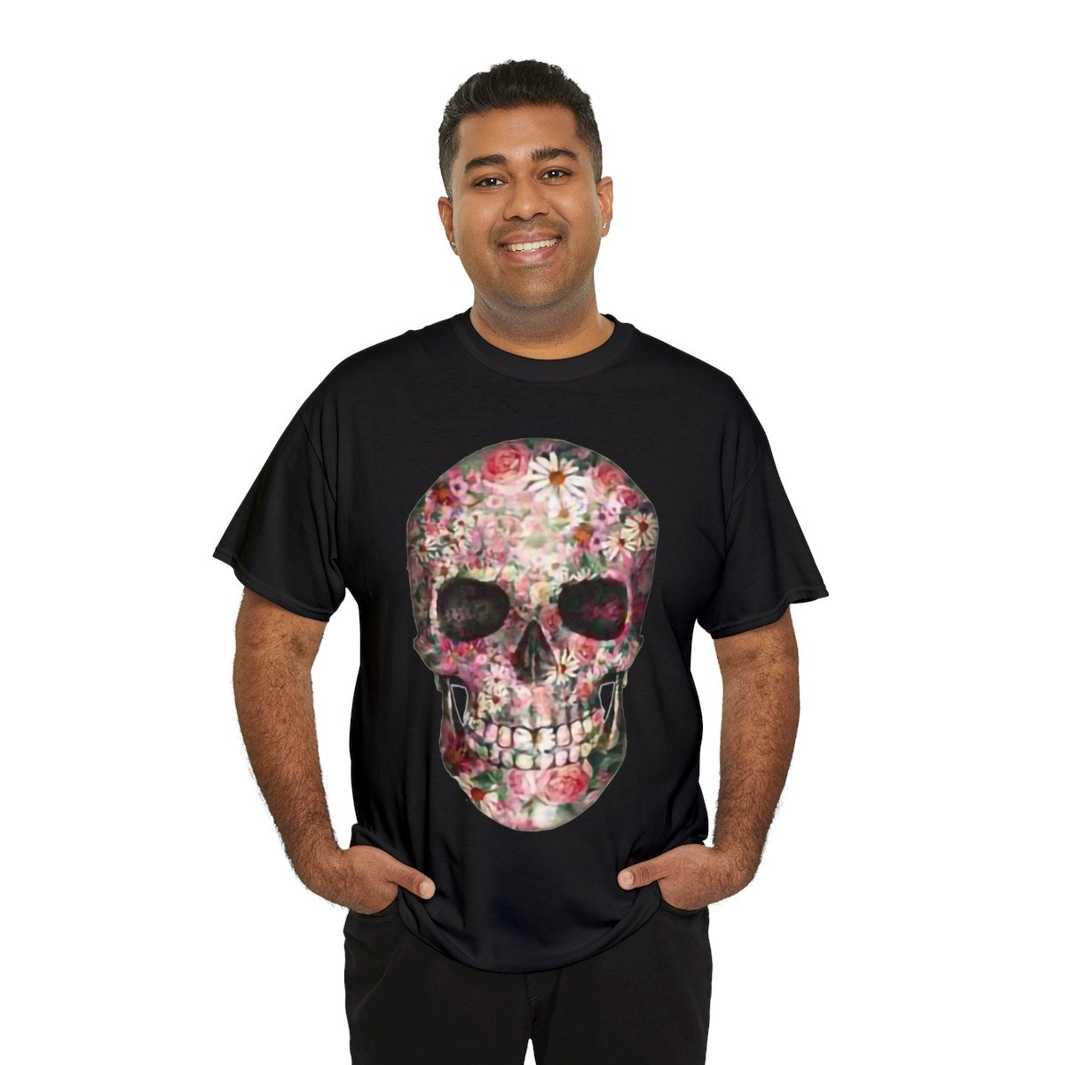 Flower Skull VII Short Sleeve Tee