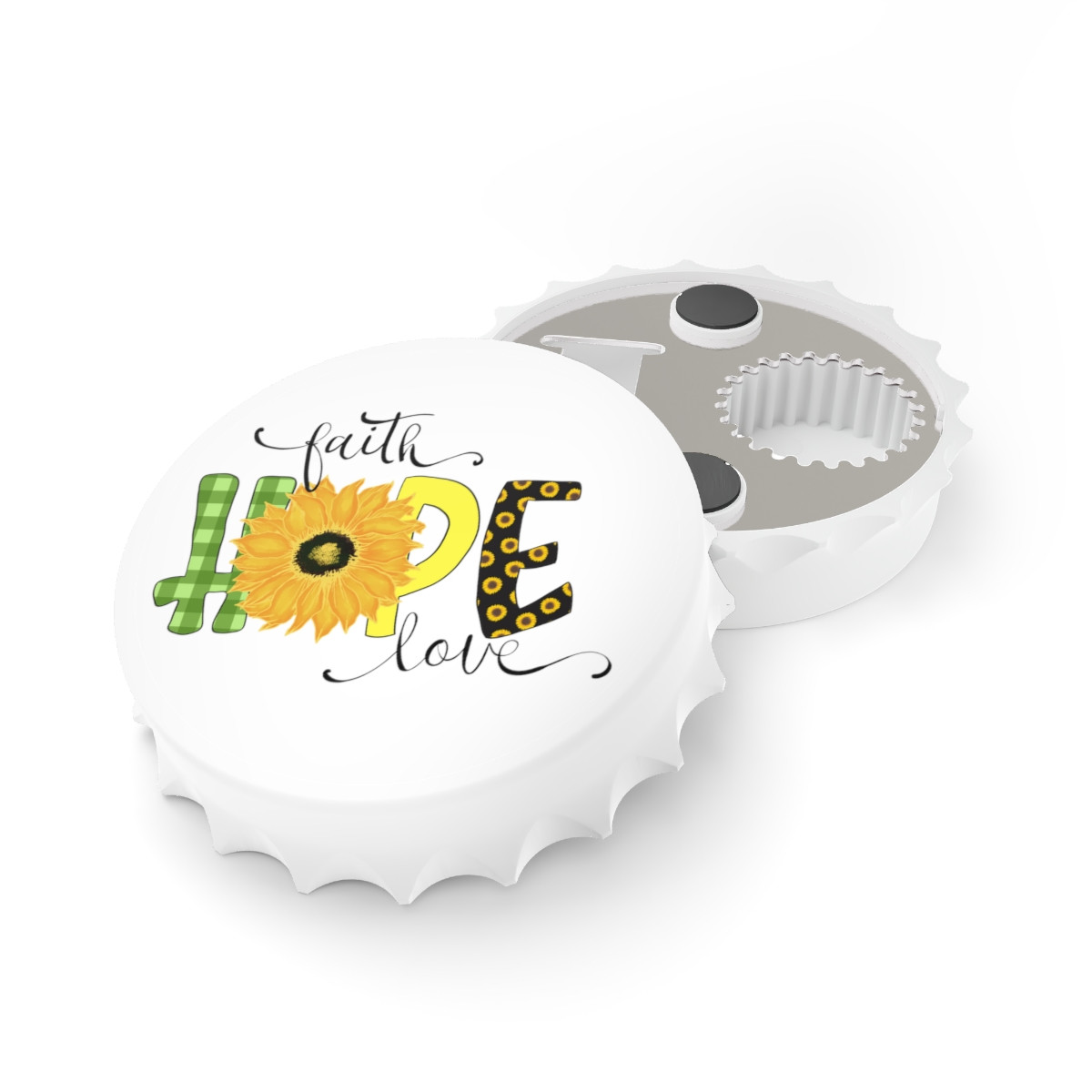 Bottle Opener Special Gift for Mom Faith Hope Love Gift for Mother's Day Grandma Gift