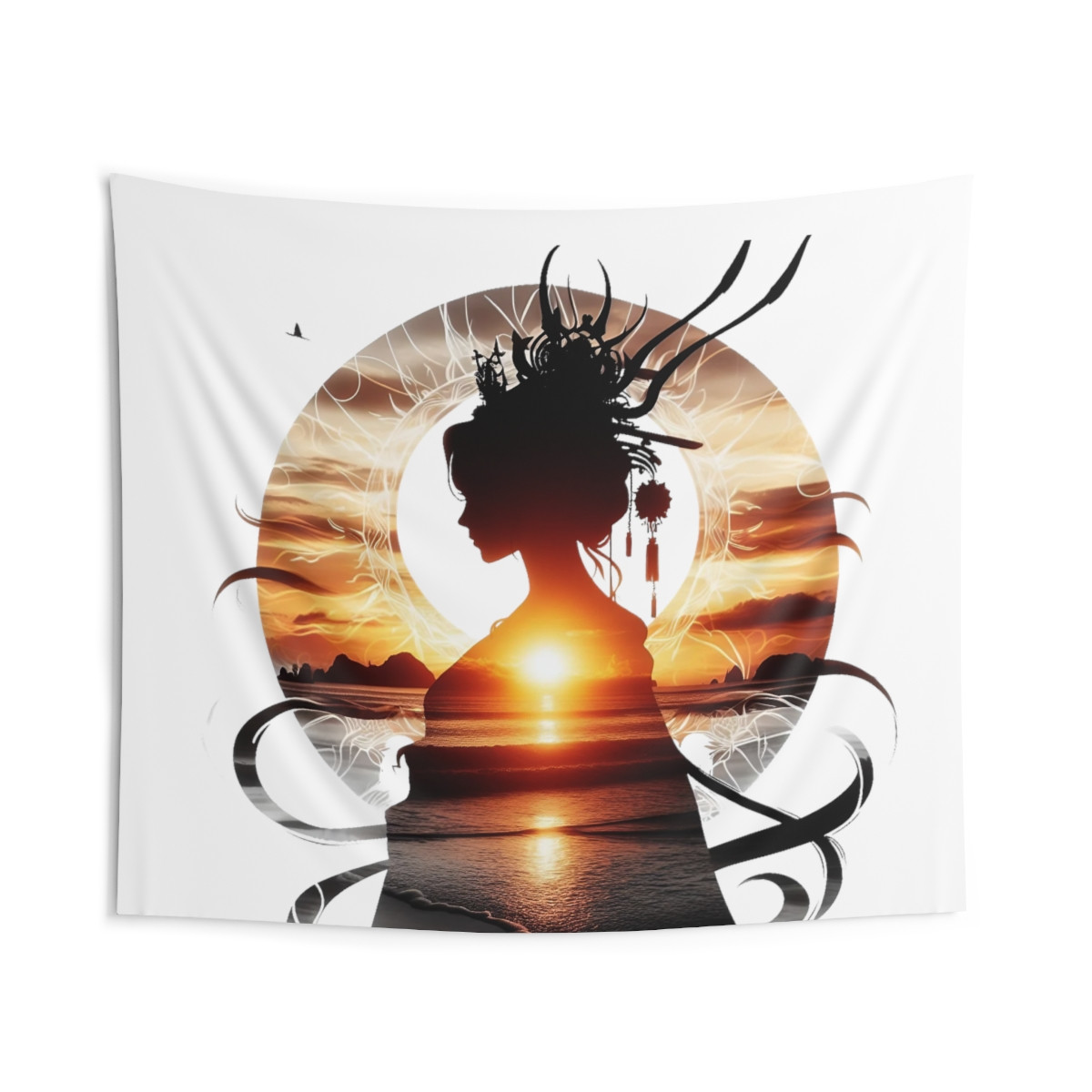 Wall Tapestries Wall Art for Livingroom Bedroom Gift Tapestries for Mom Gift Housewarming Sunrise Tapestries for Grandma Mother's Day Gift