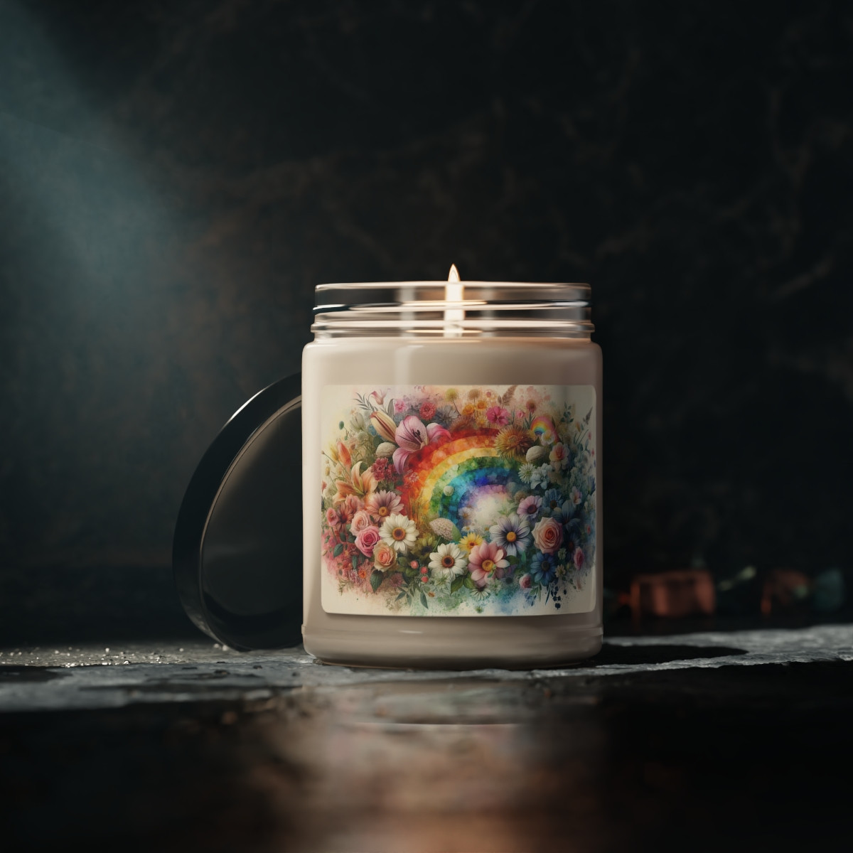 Candle Gift for Flower Lovers Gift Mother Soy Candle for Grandma Gift for Mother's Day Scented Soy Candle, 9oz