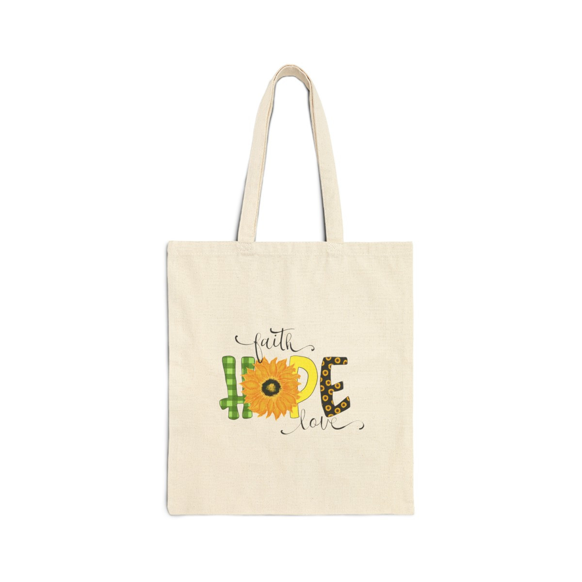 Cotton Canvas Tote Bag