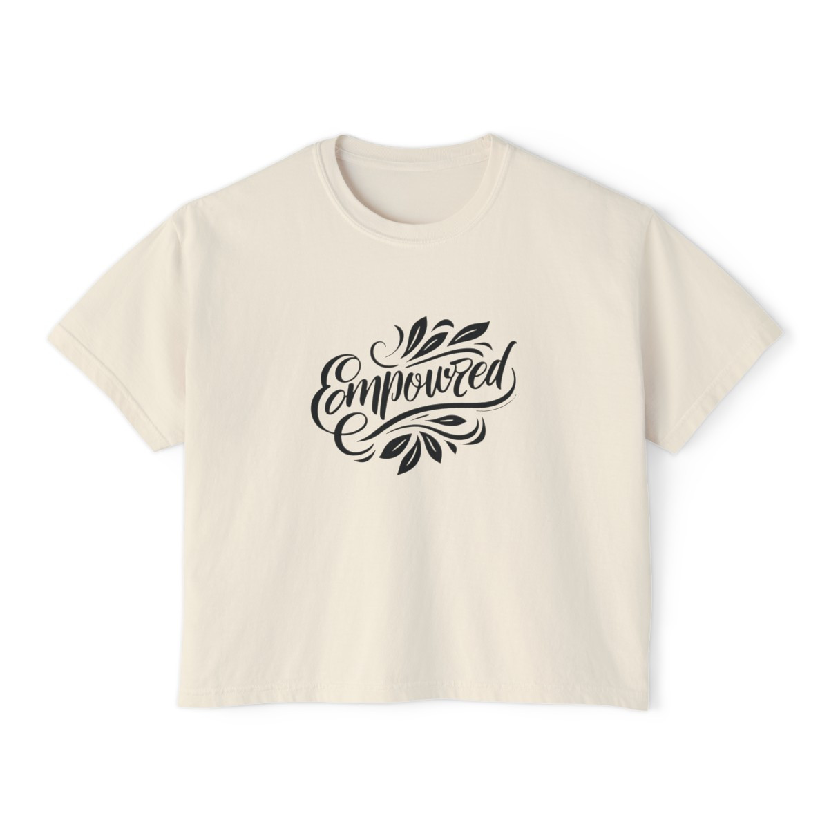 Women's Oversized Boxy Tee | Ring-Spun Cotton | Ethically Sourced and Eco-Friendly Dyes