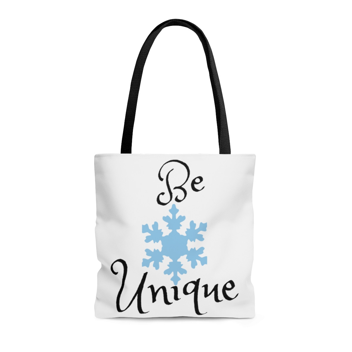 Be Unique White Tote