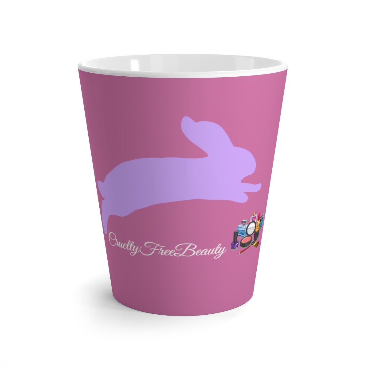Cruelty Free Beauty Latte Mug/Dusty Rose