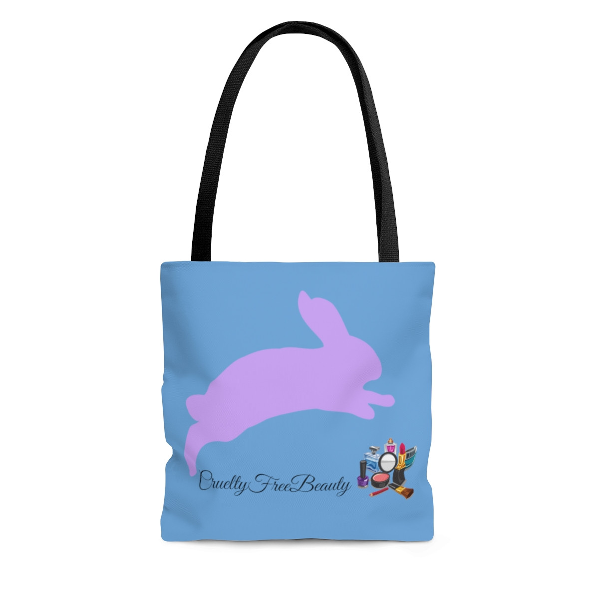 Cruelty Free Beauty Tote Sky Blue