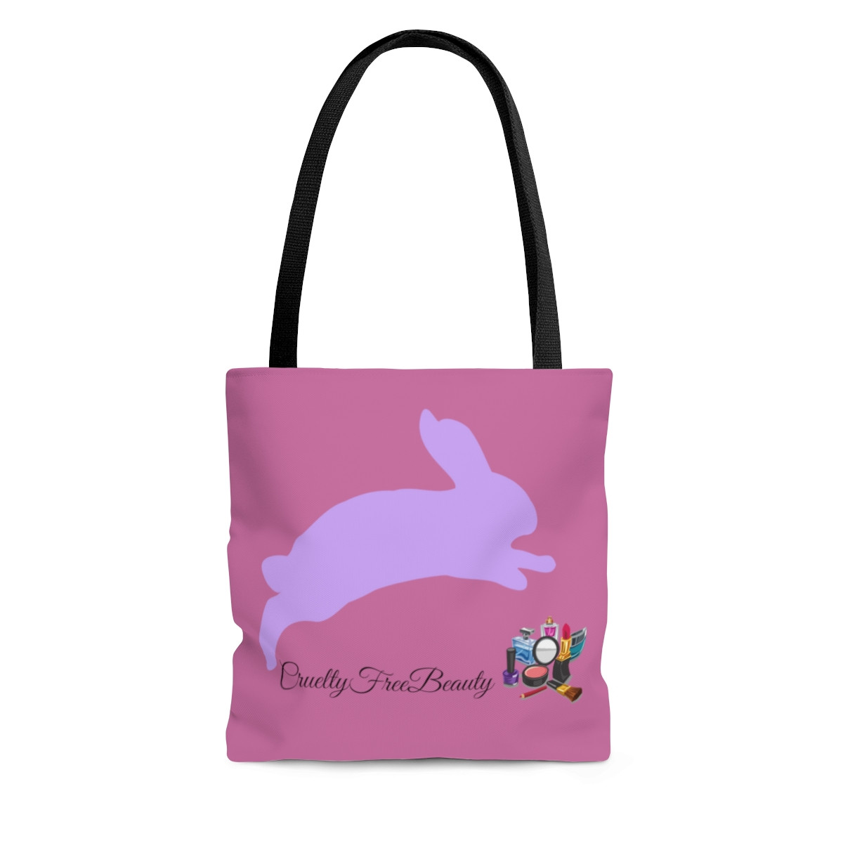 Cruelty Free Beauty Tote Dusty Rose