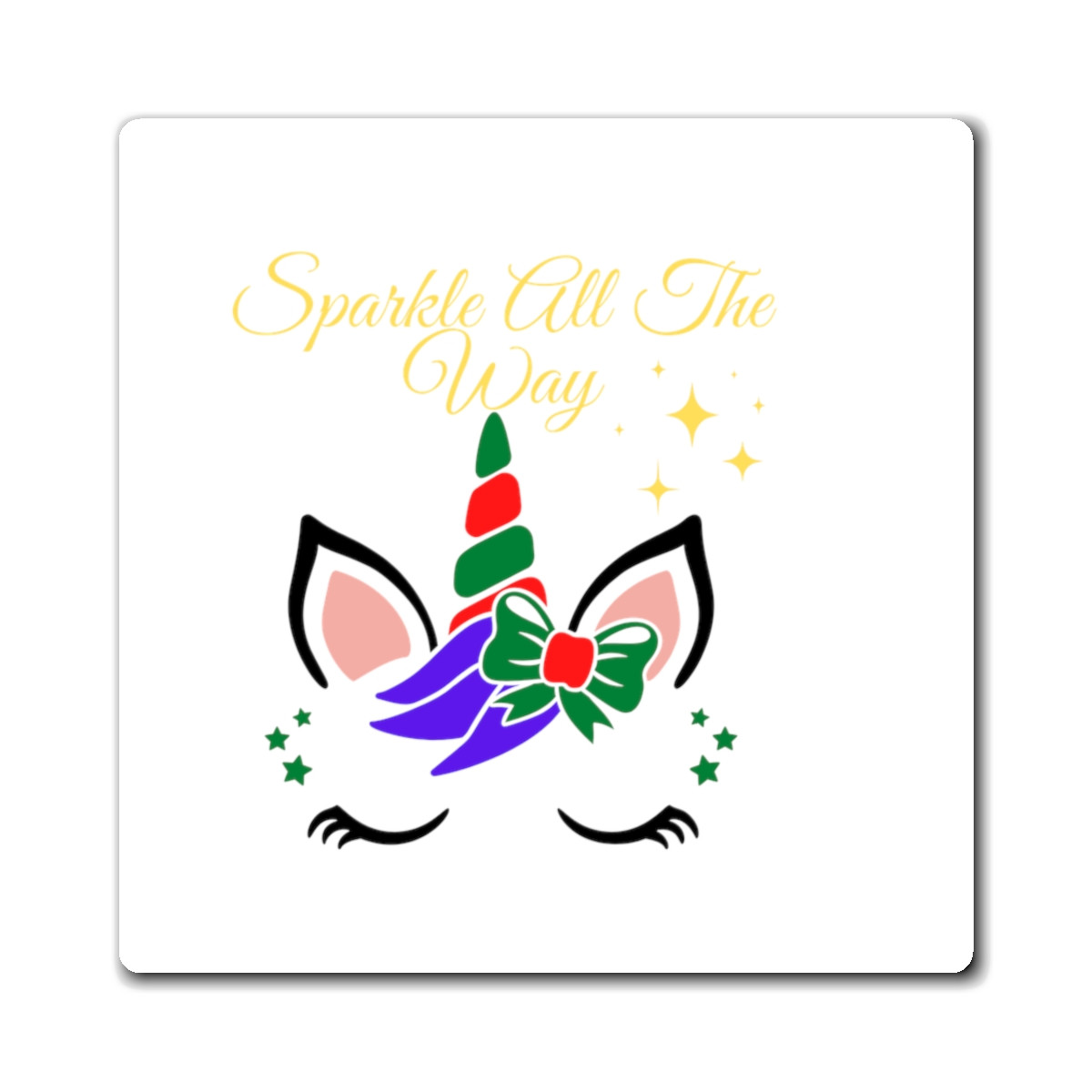 Sparkle All The Way Magent/White