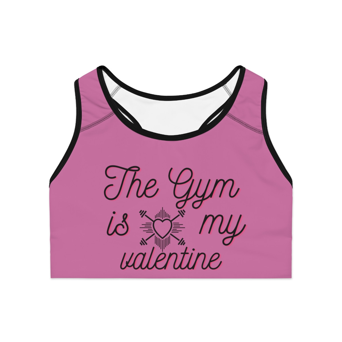 Valentine Sports Bra Light Pink