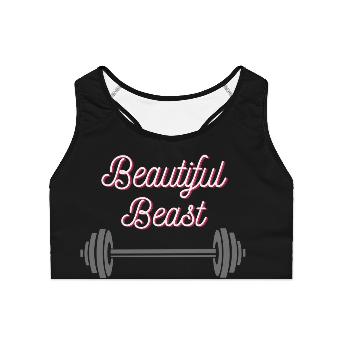 Beautiful Beast Sports Bra Black