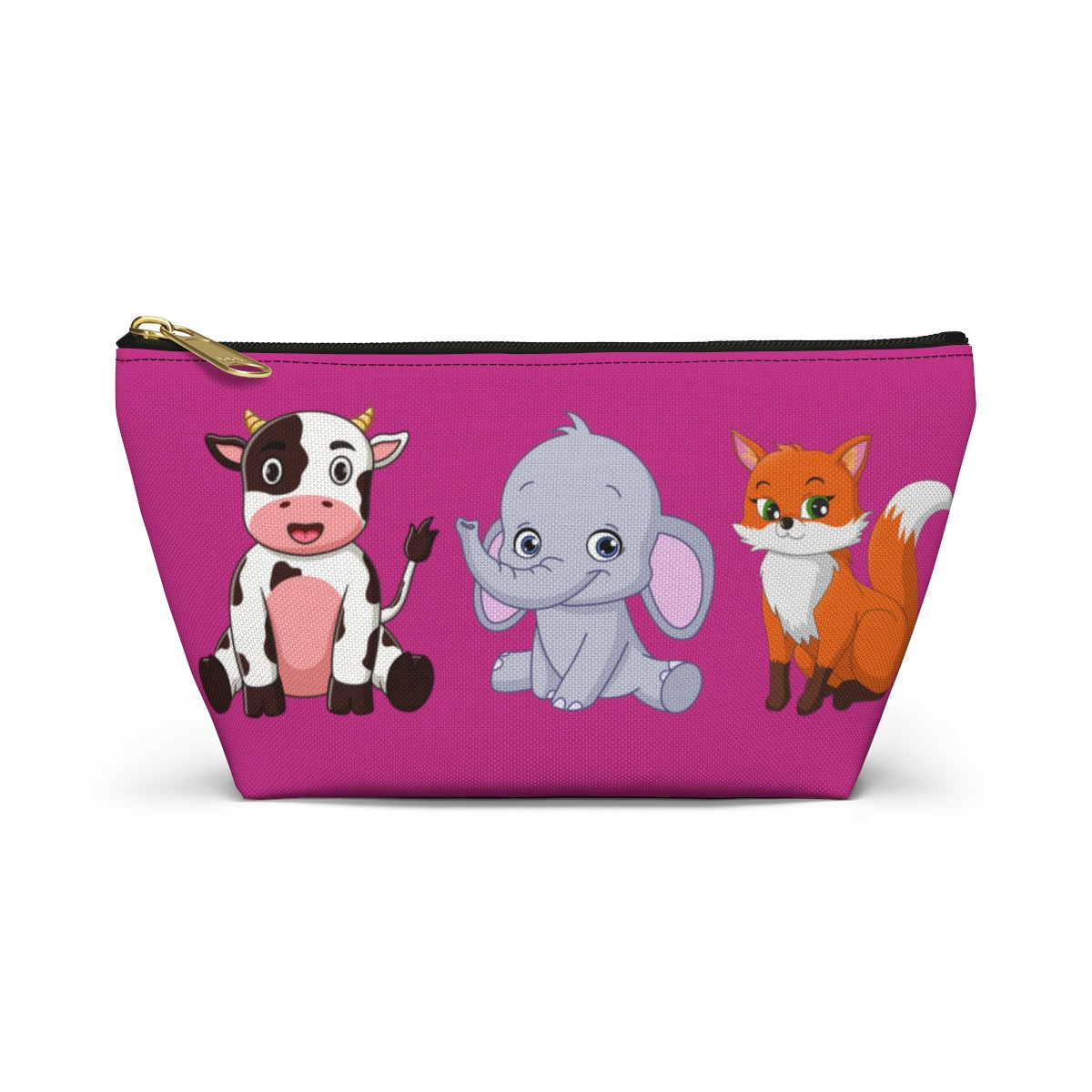 Animals Are Friends essentials bag Pink