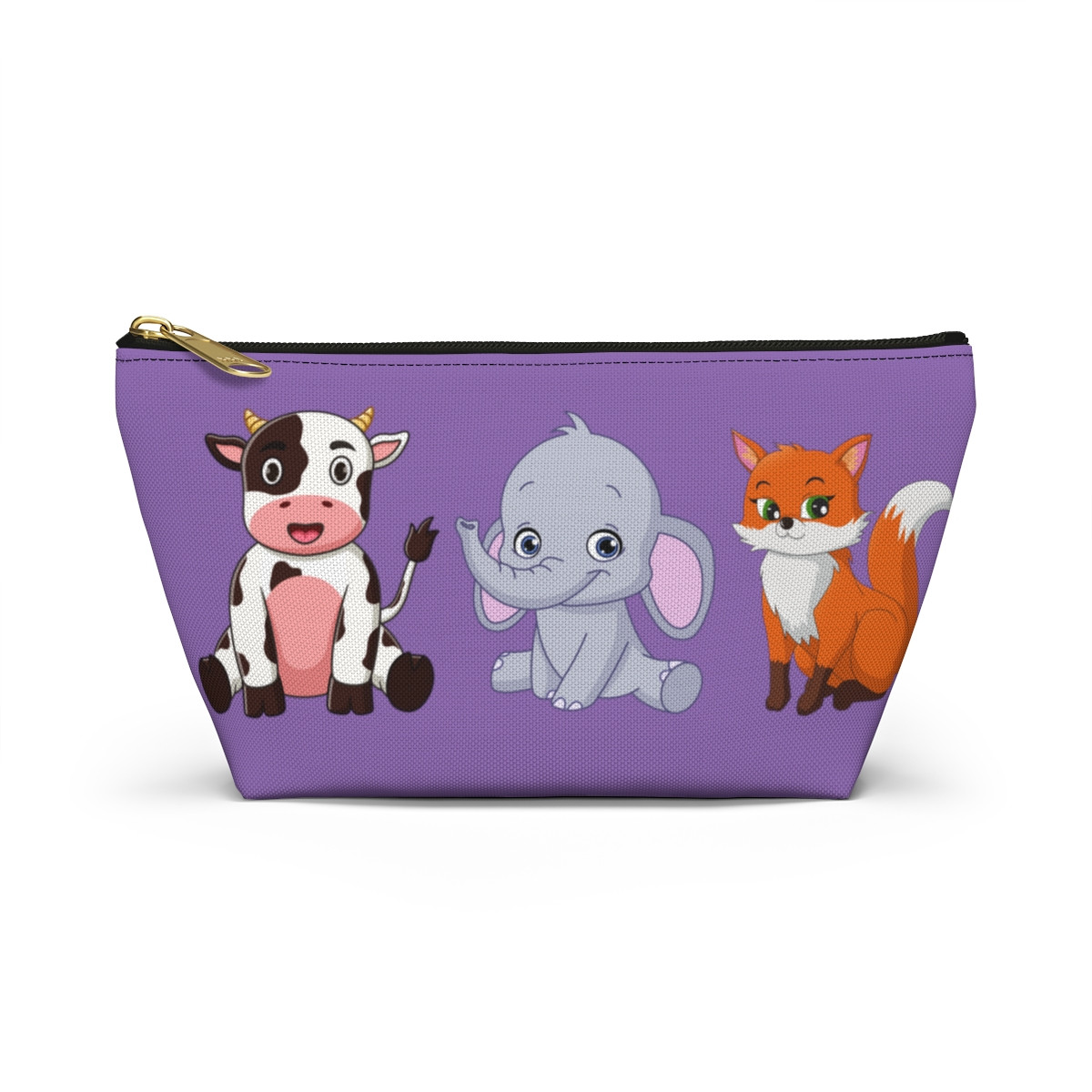 Animals Are Friends essentials bag Purple