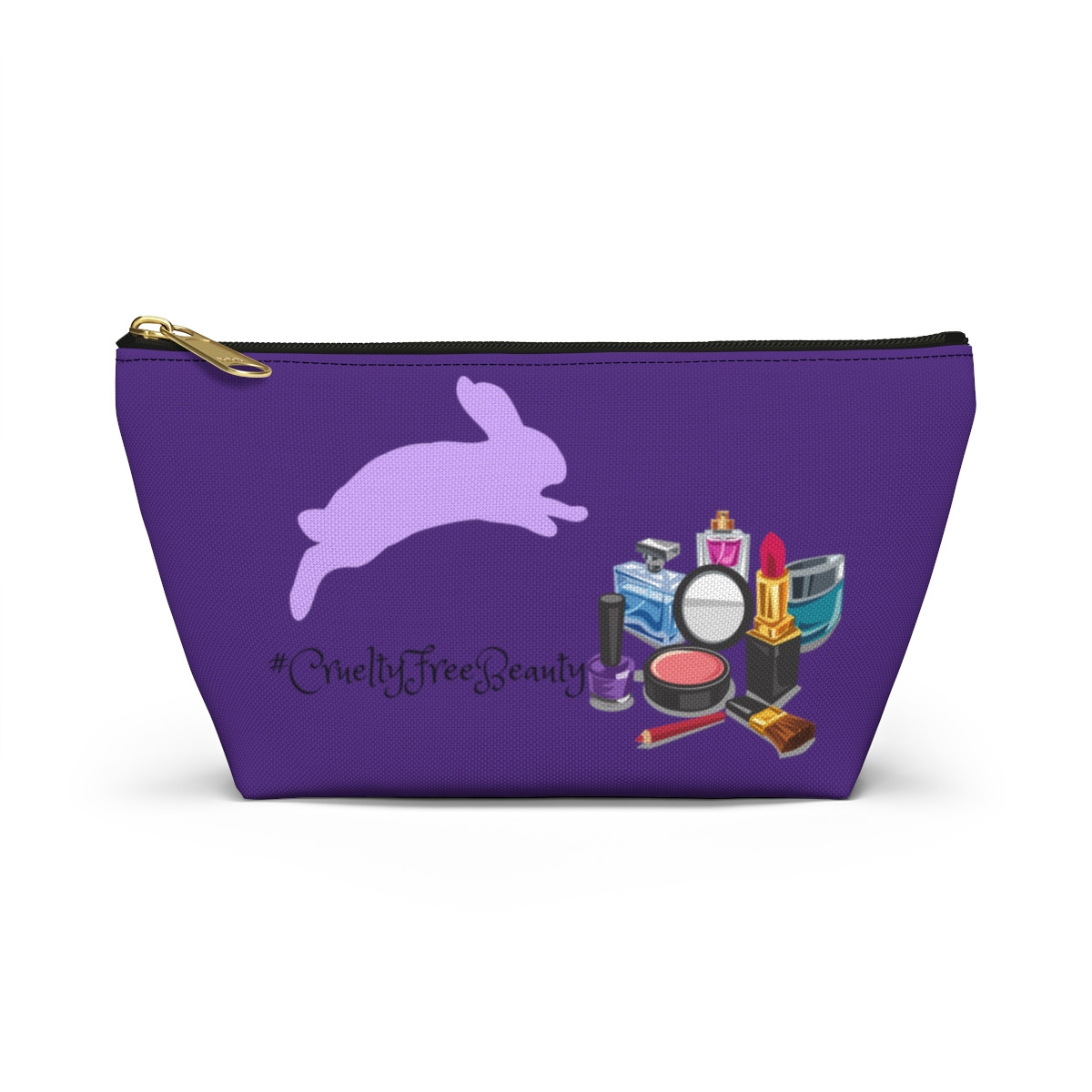 Cruelty Free beauty essentials bag Violet