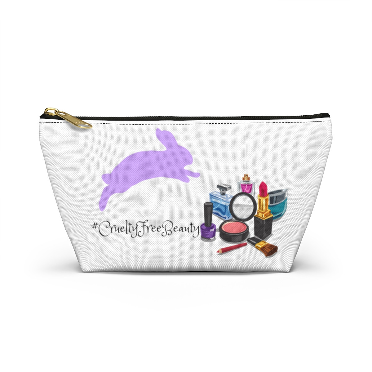 Cruelty Free beauty essentials bag White