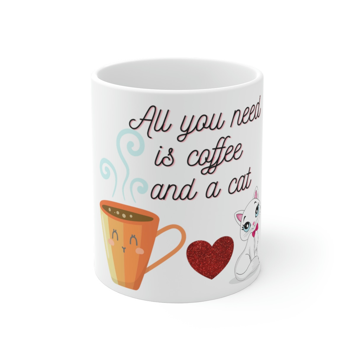 Coffee and Cat Mug