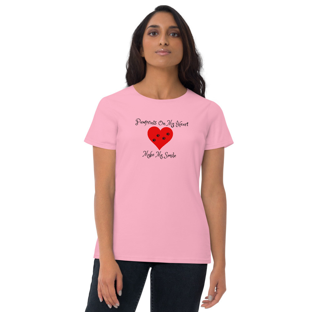 Pawprints On My Heart T-shirt
