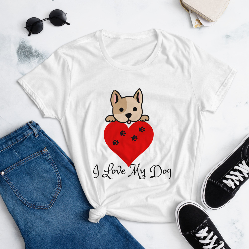 I Love My Dog T-shirt