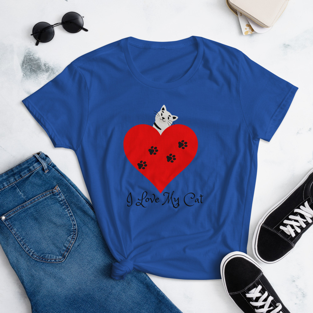 I Love My Cat T-shirt