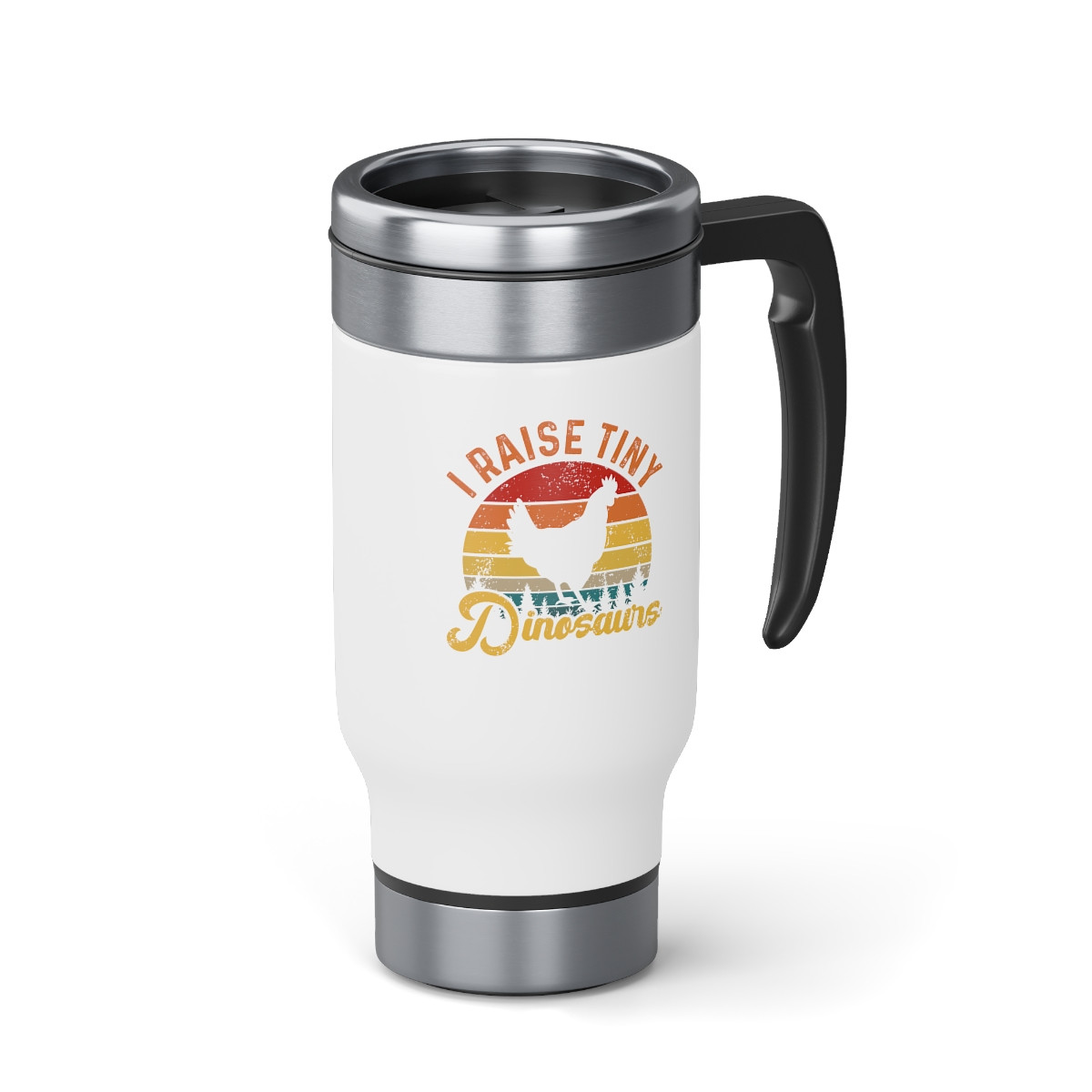 I Raise Tiny Dinosaurs - 14 0z. Stainless Steel Travel Mug