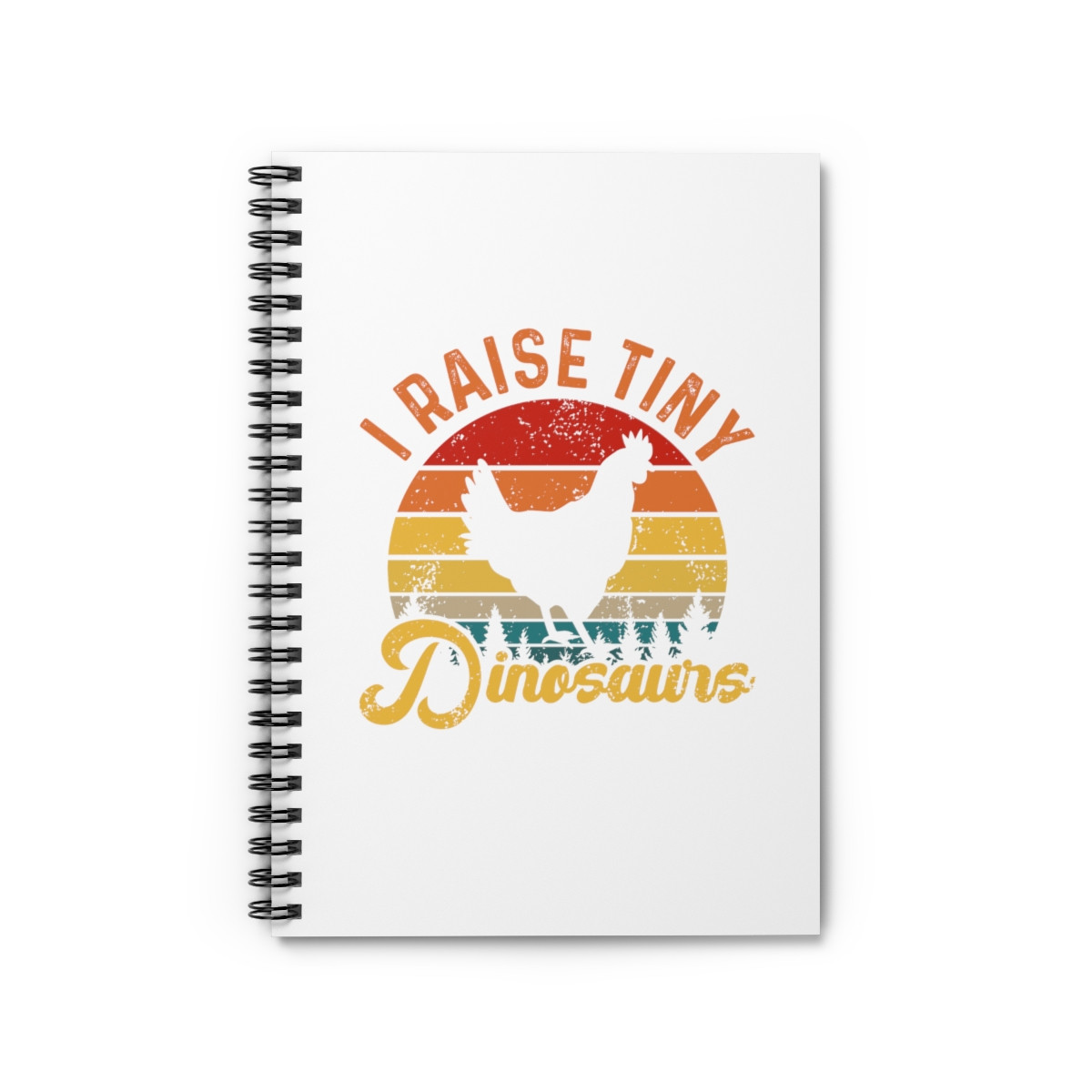 I Raise Tiny Dinosaurs - Spiral Notebook