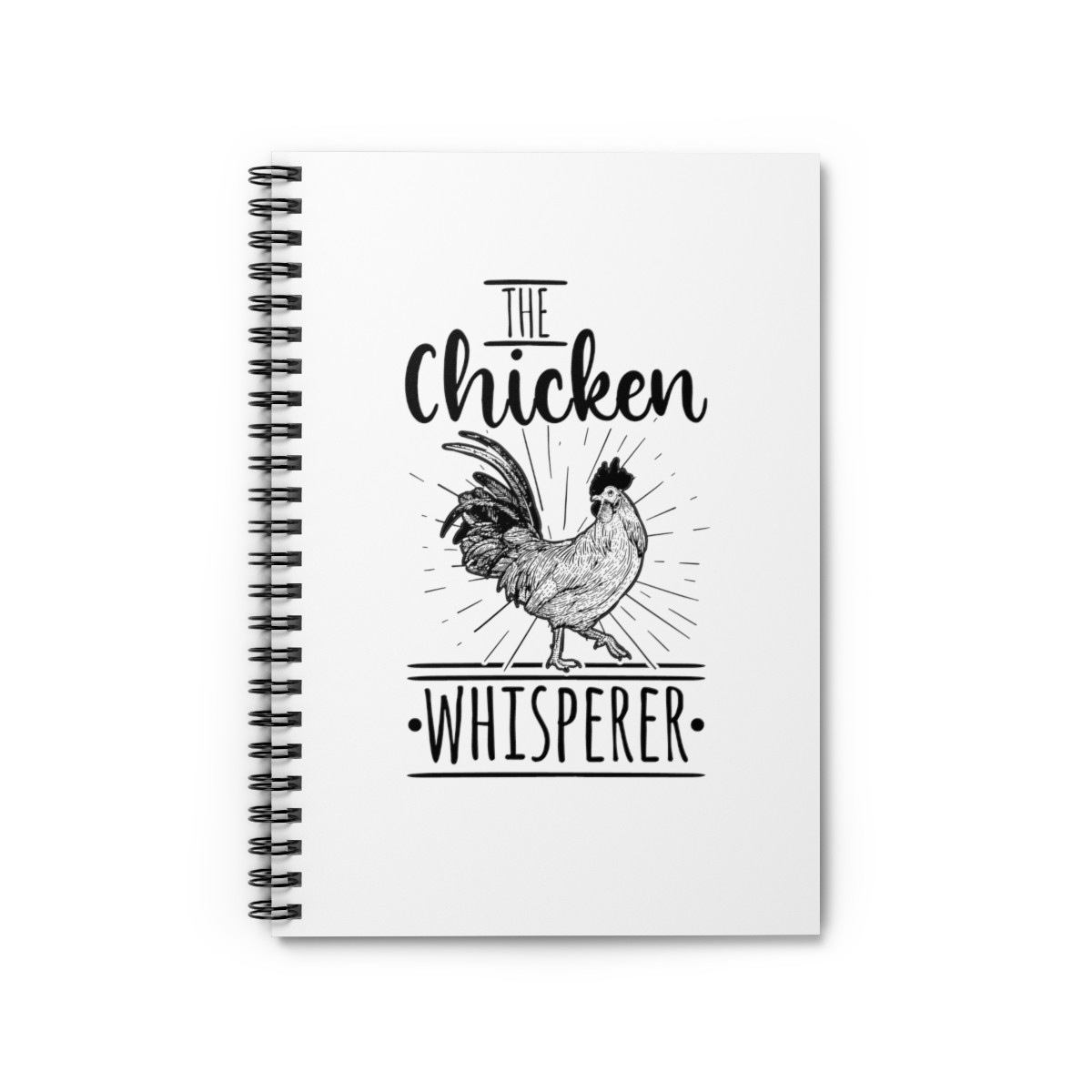 The Chicken Whisperer - Spiral Notebook