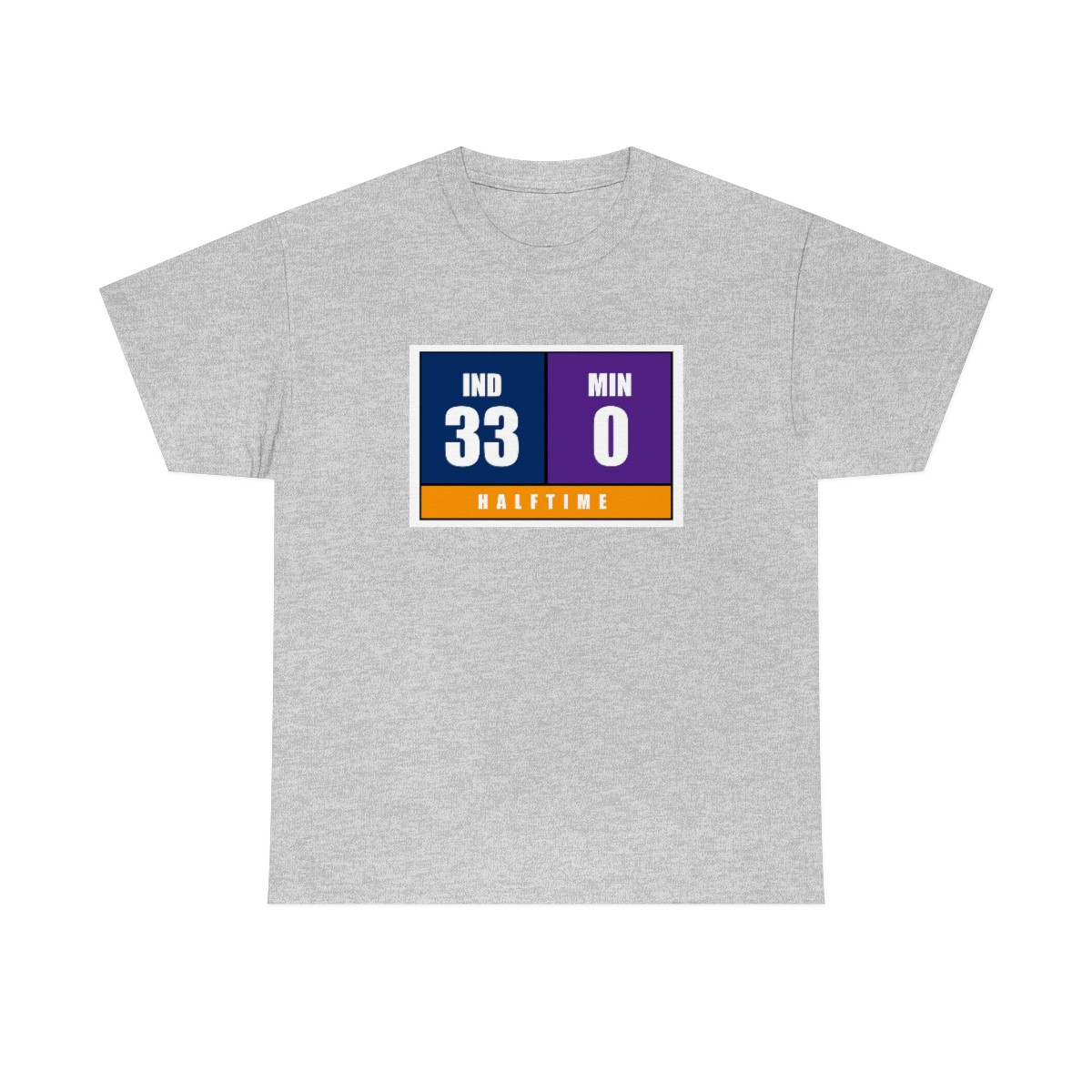 33-0 Halftime - Unisex Heavy Cotton Tee