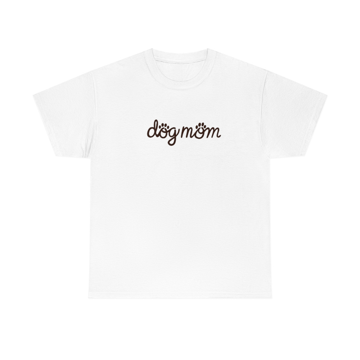 Dog Mom Script - Unisex Heavy Cotton Tee