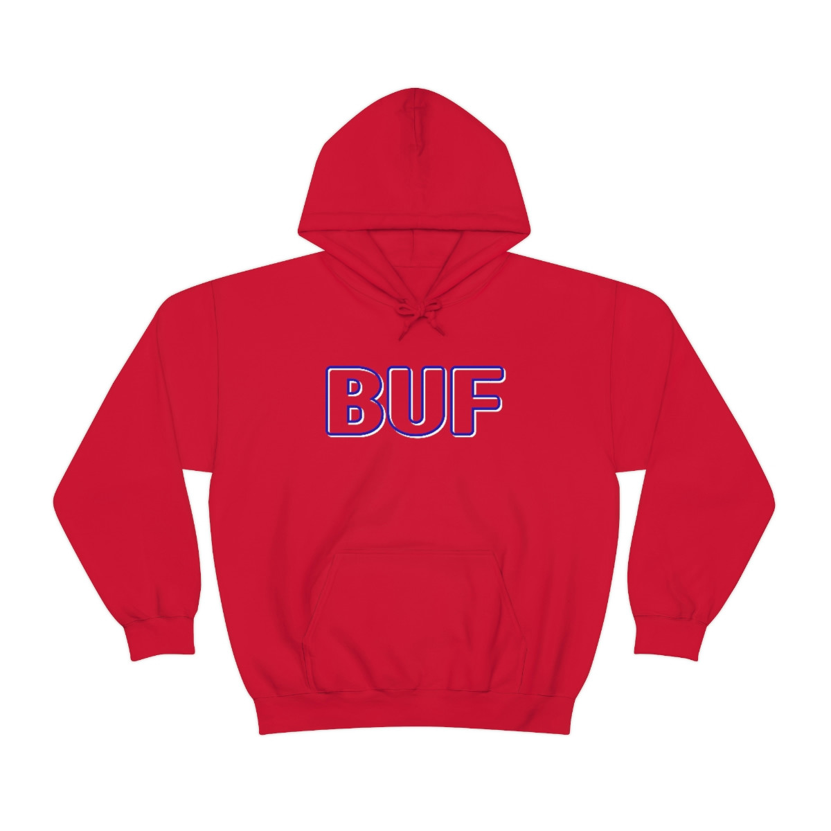 Buffalo City Edition (Red) - Unisex Heavy Blend™ Hooded Sweatshirt