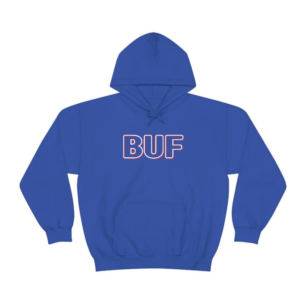 Buffalo City Edition (Blue) - Unisex Heavy Blend™ Hooded Sweatshirt