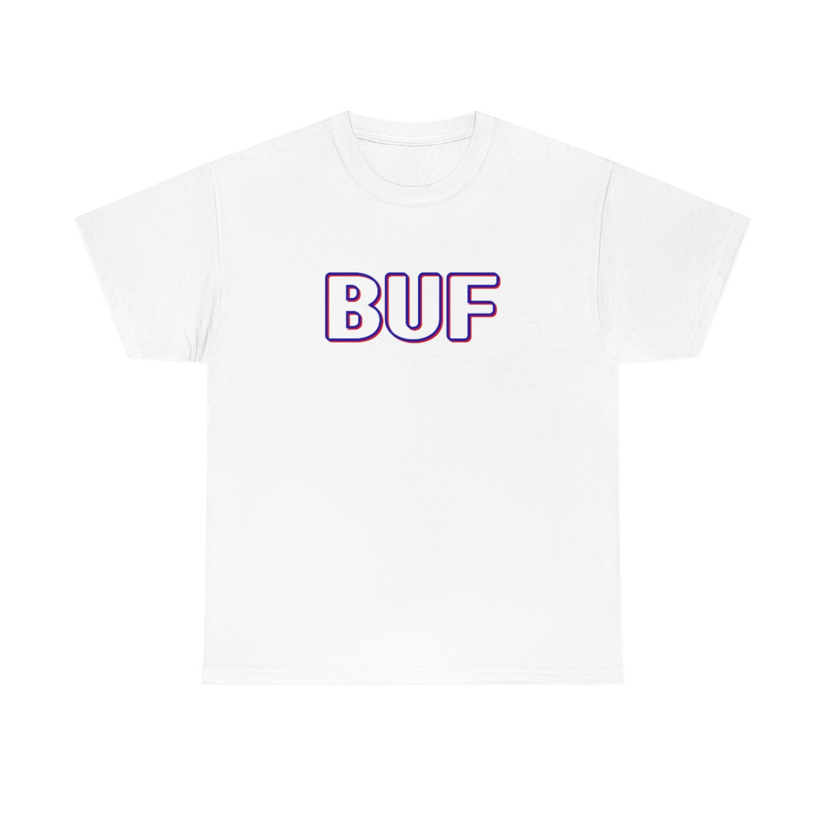 Buffalo City Edition (White) - Unisex Heavy Cotton Tee