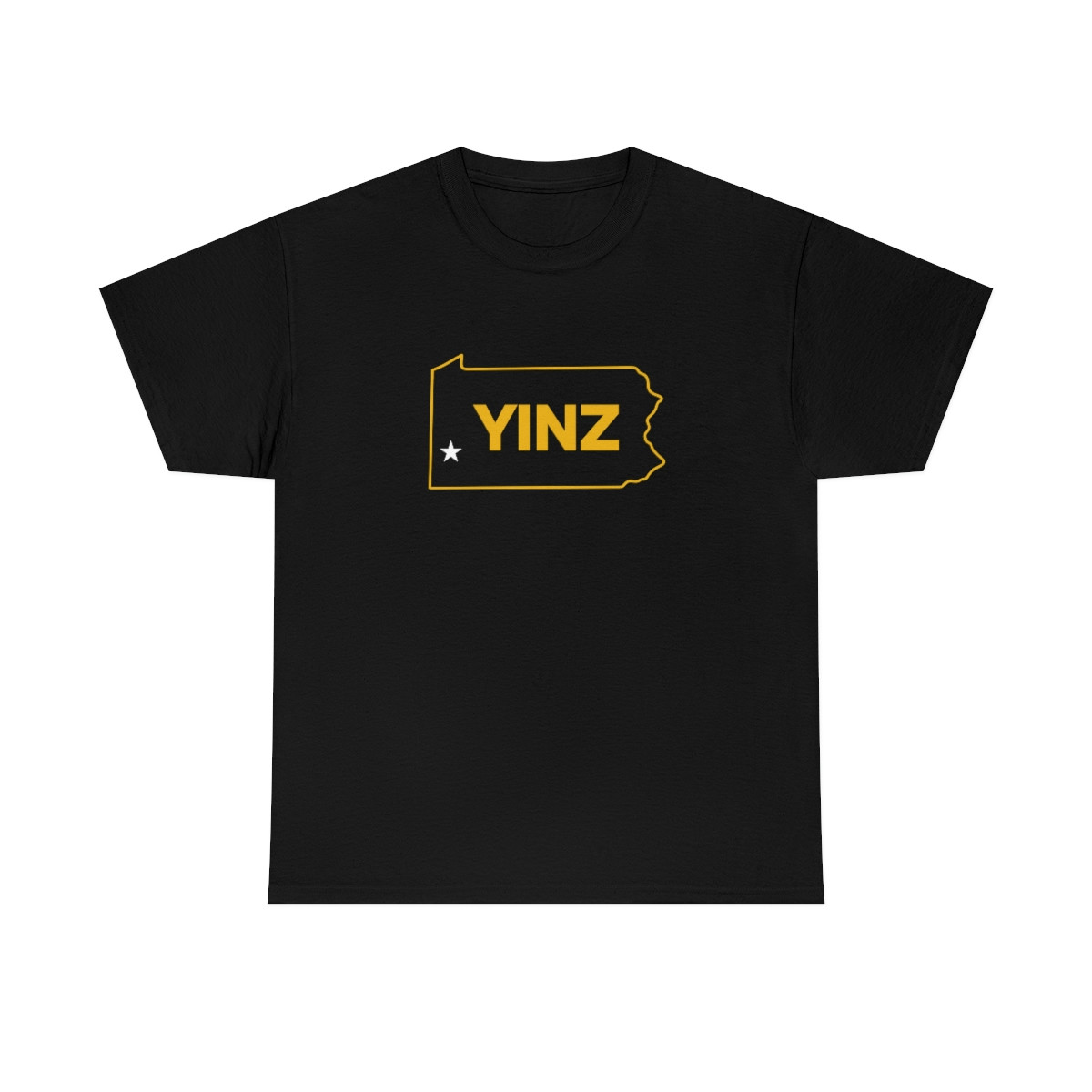 Pittsburgh YINZ  - Unisex Heavy Cotton Tee