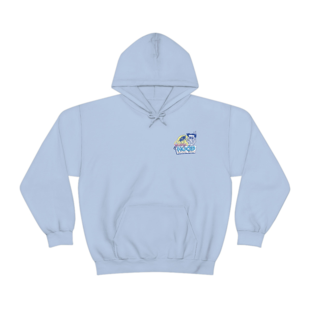 Historic District (Pocket/Back) - Unisex Heavy Blend™ Hooded Sweatshirt
