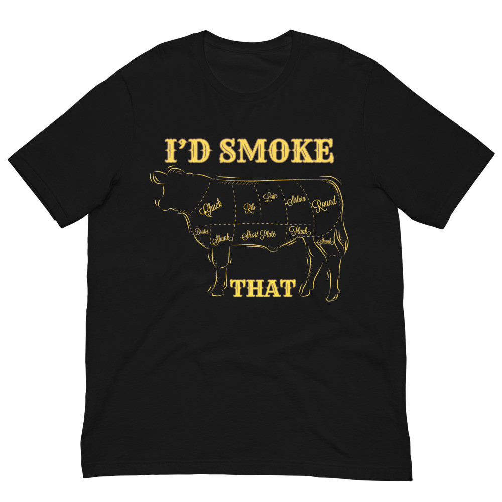I'd Smoke That Gold Unisex t-shirt