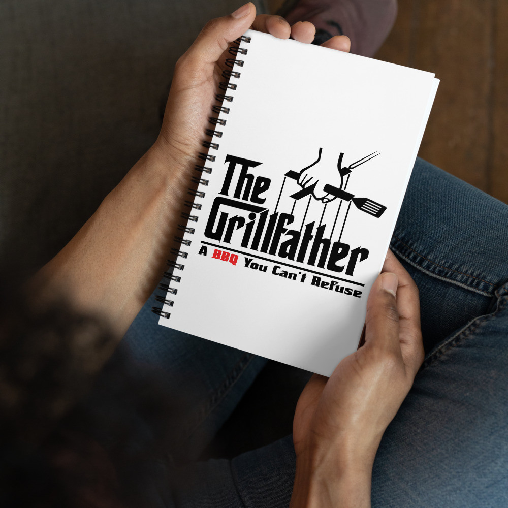 The Grill Father Spiral notebook