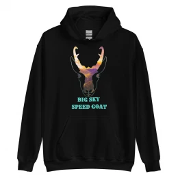 Big Sky Speed Goat Unisex Hoodie