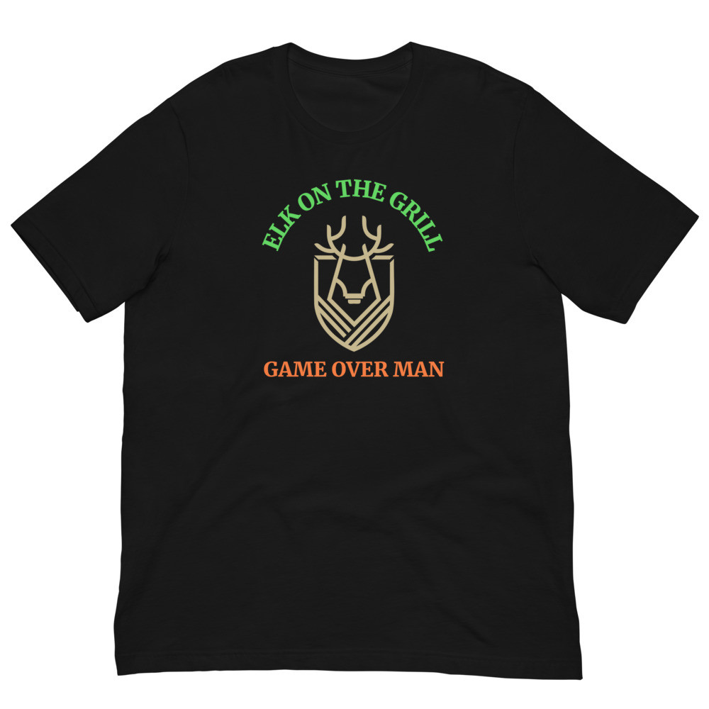 Elk On The Grill Unisex t-shirt