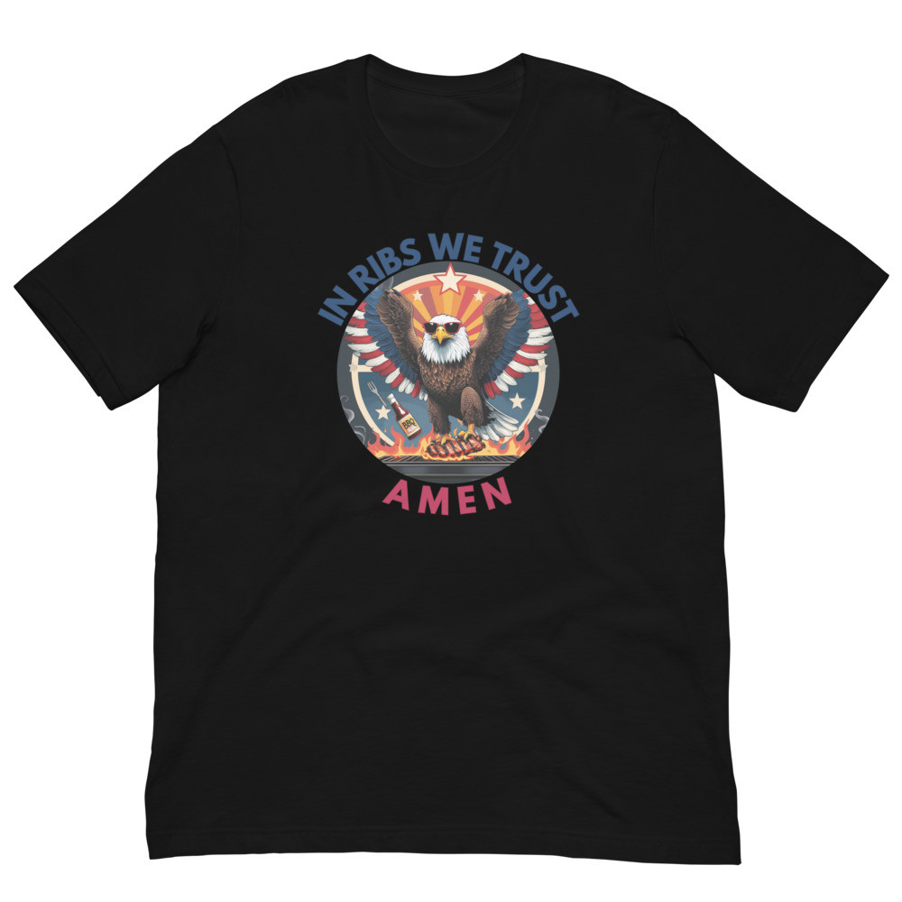 In Ribs We Trust Amen Unisex t-shirt
