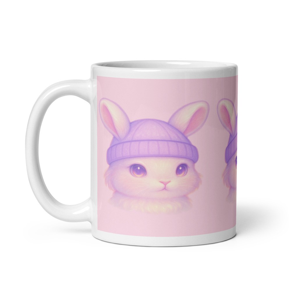 Dreamy Pink Bunny - Mug