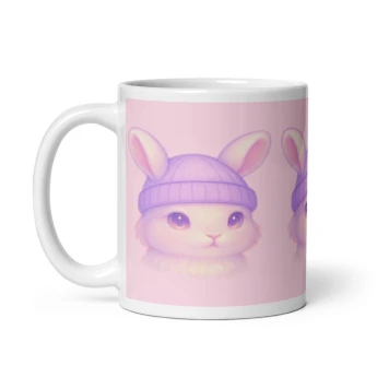 Dreamy Pink Bunny - Mug