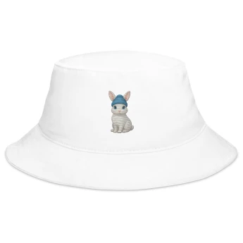 Rabbit Blue Beanie - Bucket Hat - Custom Embroidery