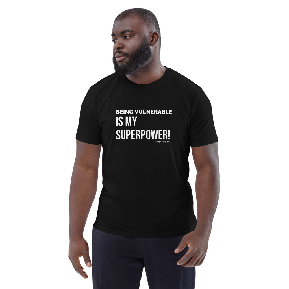Vulnerable - Stephisms - Unisex organic cotton t-shirt with AMA Session