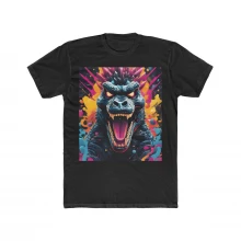 Godzilla Men's Cotton Crew Tee